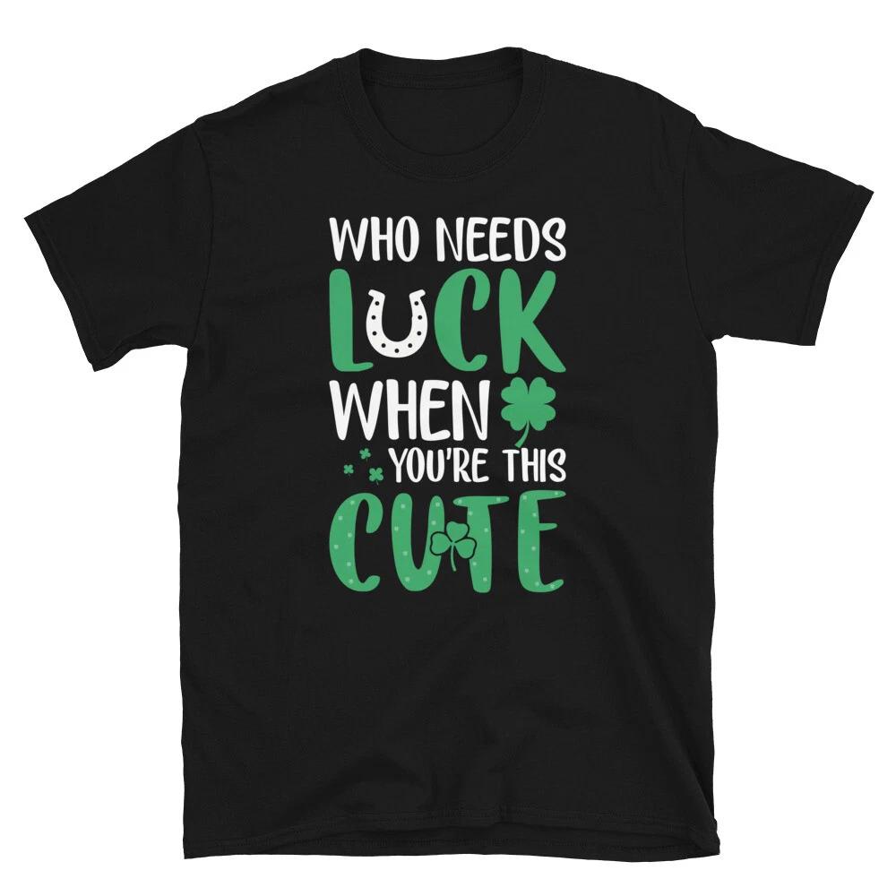 Cute Luck Ireland Irish Proud T-Shirt XL