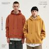 INF Unisex Plush Hoodie | 2024 Autumn/Winter Solid Color Trendy Casual Sweatshirt
