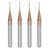 Uxcell End Mill CNC Router Titanium Coated Tungsten Carbide Milling Cutter for and X 4mm Bit, PCB, Plastic, Fiber, Wood, 0.5mm