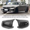 2pcs Side Mirror Covers Rear View Mirror Cover Carbon Fiber Outside Housing Mirror Cover Cap