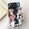 For Nothing Phone 3A Case A059 Cover Fashion Flower Soft Silicone Black Shockproof Cover On Nothing Phone3A 3 A 3APro A059P Capa