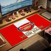 Arsenal F Custom Name Large Size Mouse Pad Large Gaming Table Cushion Non-slip Laptop Tablet Big Mousepad XXL Mat Mini PC Playmat With Lock Edge