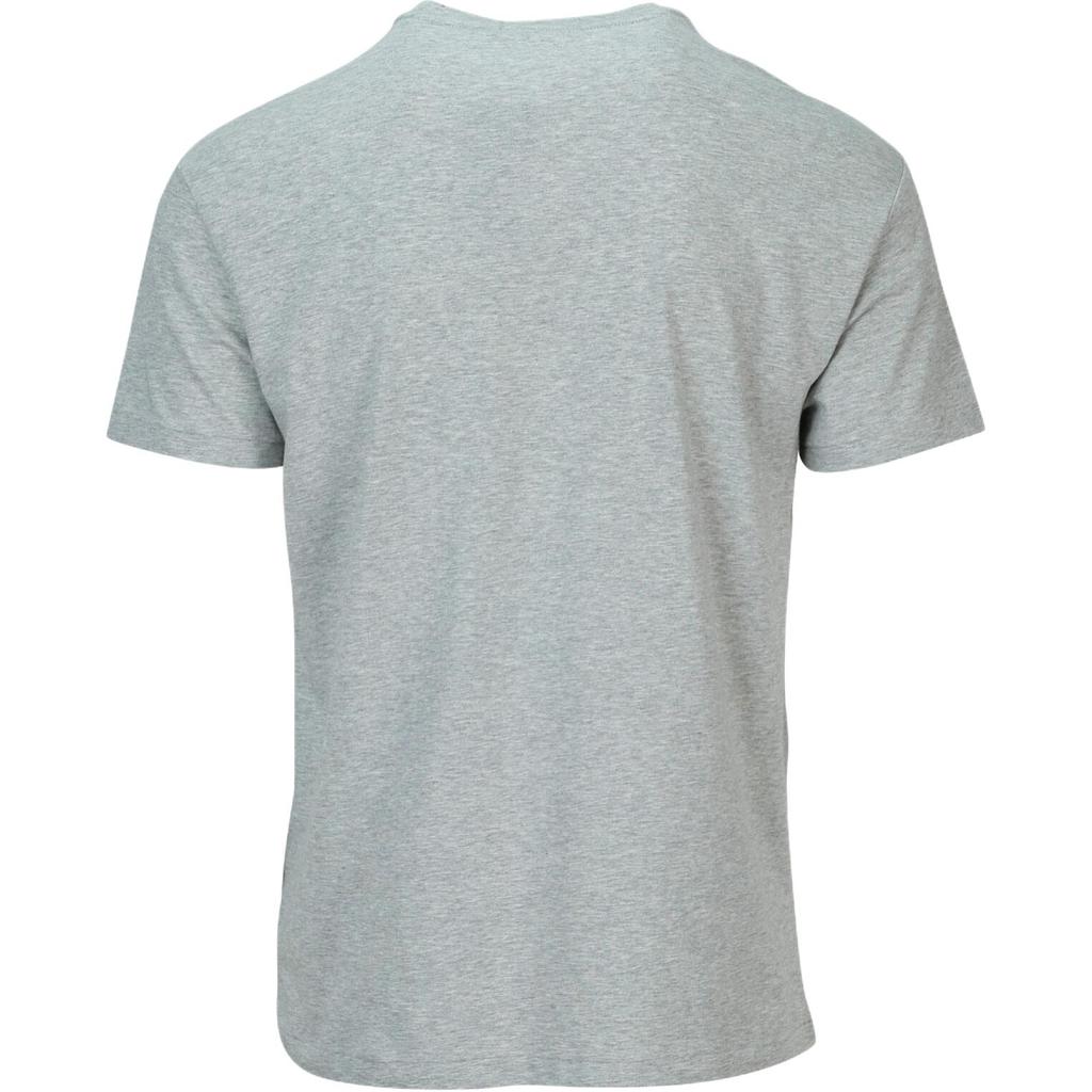 Polo Ralph Lauren Letter Cartoon Pattern Printed Round Neck Pullover Short Sleeve T-Shirt Men T-Shirt Gray 710766468-002