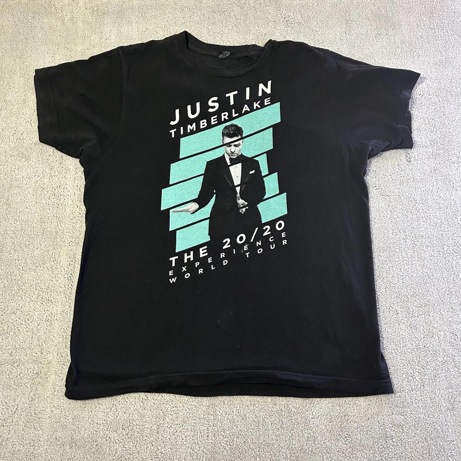 

Justin Timberlake (2014) The 20/20 Experience World Tour T-Shirt Adult Large S