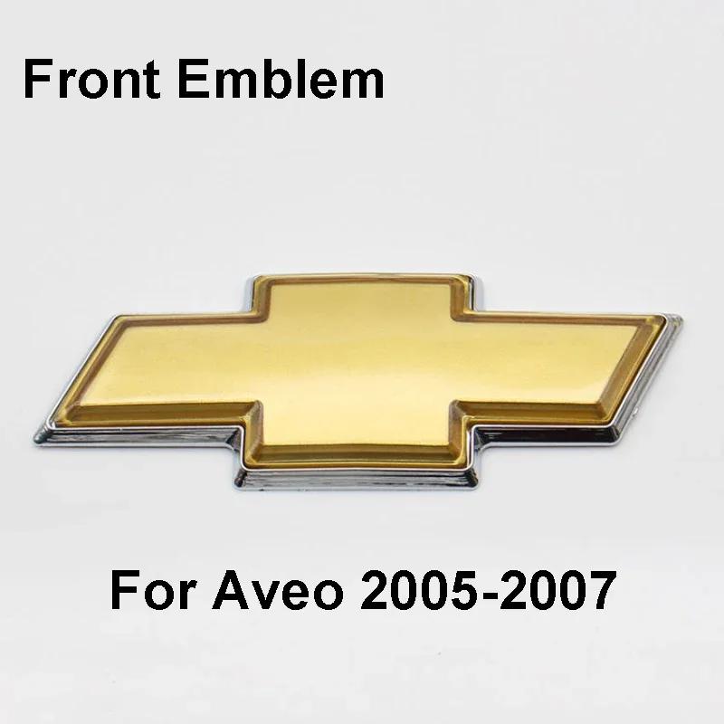 ysdn6 ABS Car Front Rear Emblem for Chevrolet Epica 2003-2011 Spark Aveo Captiva 2008-2010 Auto Head Trunk Badge Sticker Accessories