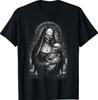 Demonic Nun Gothic Horror Dark Occult Creepy Unholy Black T-Shirt Sizes S-5XL