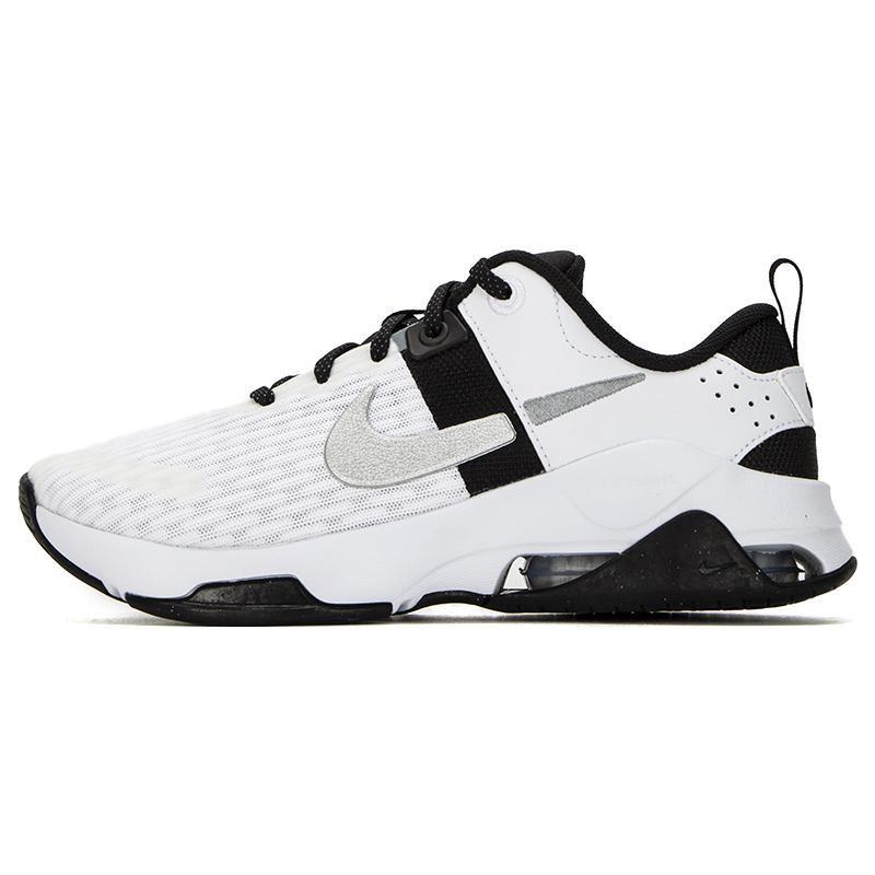 Nike Zoom Bella 6 Shock Absorbing Non-Slip Durable Low-Top Training Shoes Women sneaker Black White DV3739-100