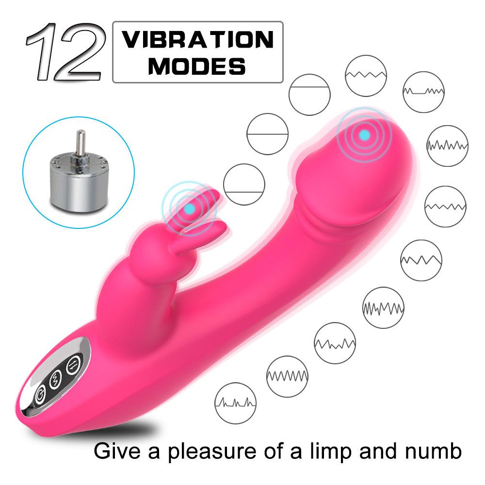 Rabbit Vibrator Sex Toy Adult Sucking Toys for Womens Pleasure Clitoralis Stimulator for Women Sucking Vibrator Wand for Couples Men