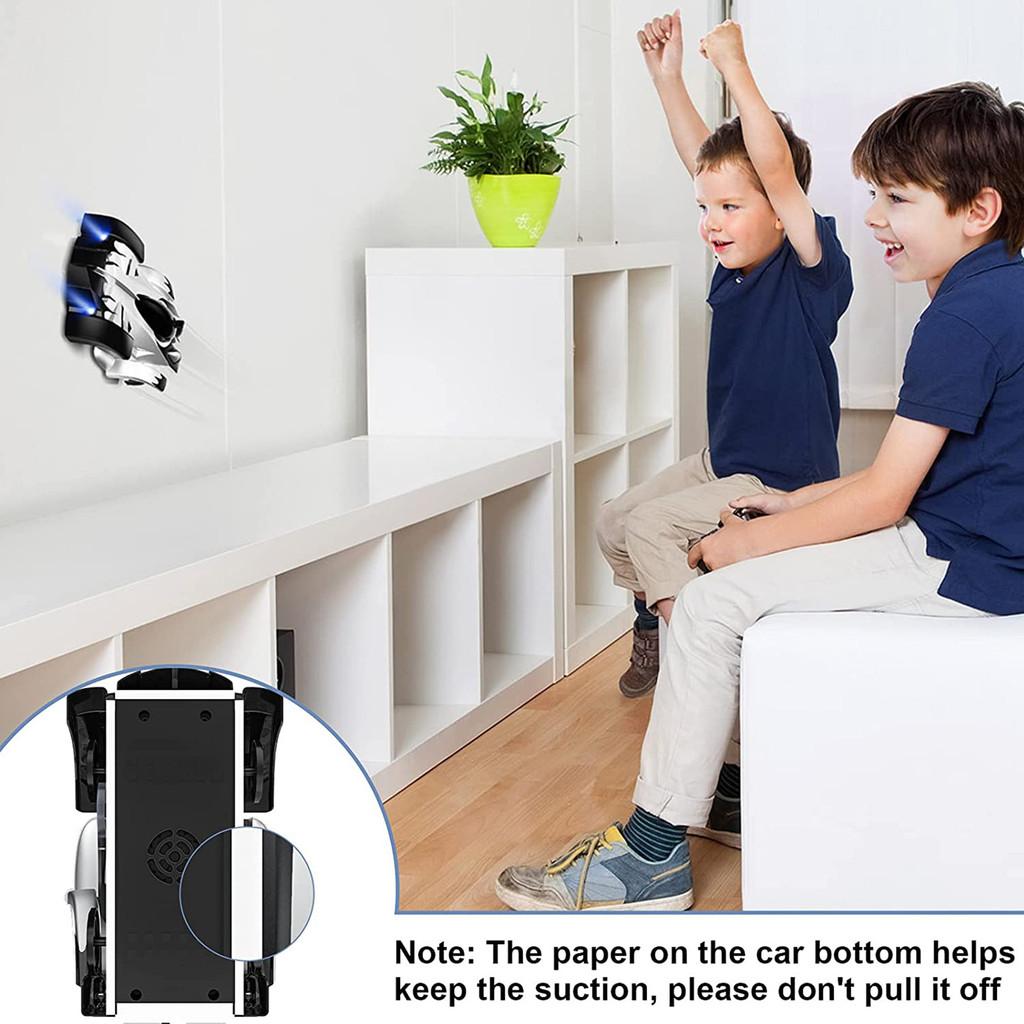 Remote Wall Climbing Control Car Dual Mode Rotating Stunt Headlight Rechargeable