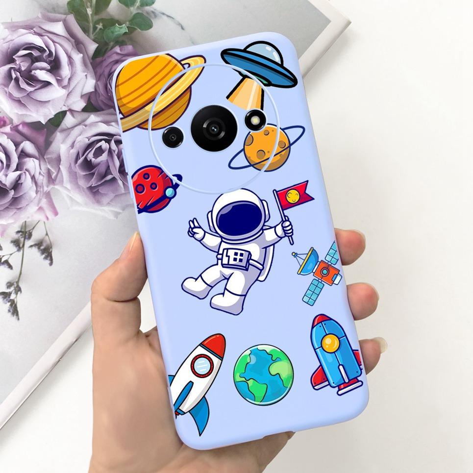 

Back Cover For Xiaomi Redmi A3 4G Dragon Cartoon Animals Cartoon Painting Funda Etui For Xiomi RedmiA3 A 3 Soft TPU Silicone Bag Redmi A3