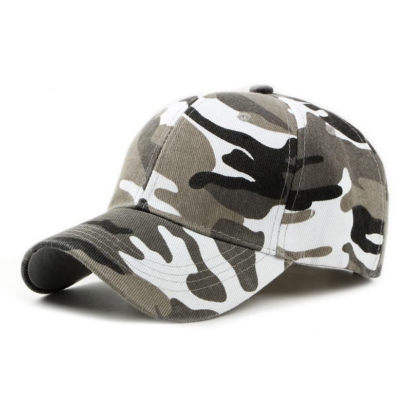 Summer Camouflage Baseball Cap Spring Autumn Travel Outdoor Sports Curved Brim Sun Hat