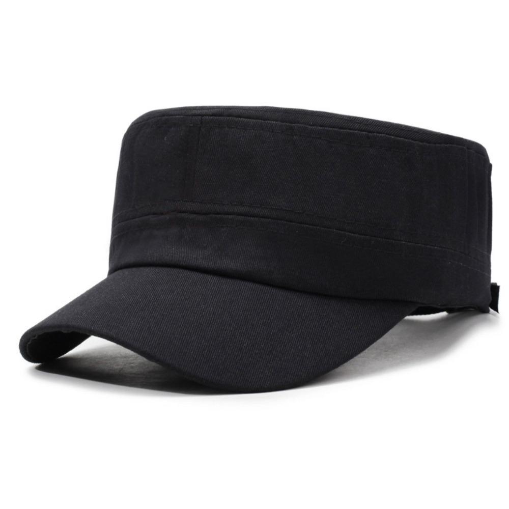 

Adjustable Baseball Cap Solid Color Duck Tongue Hat Casual Casual Hat чёрный