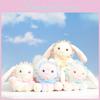 Charming Short Plush Rabbit Hang Decoration Cute Keychain Soft Toy For Bags