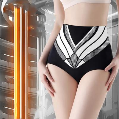 High Waist Postpartum Body Shaper Large Size Tummy Control Underwear Butt Lifter Briefs  Lady