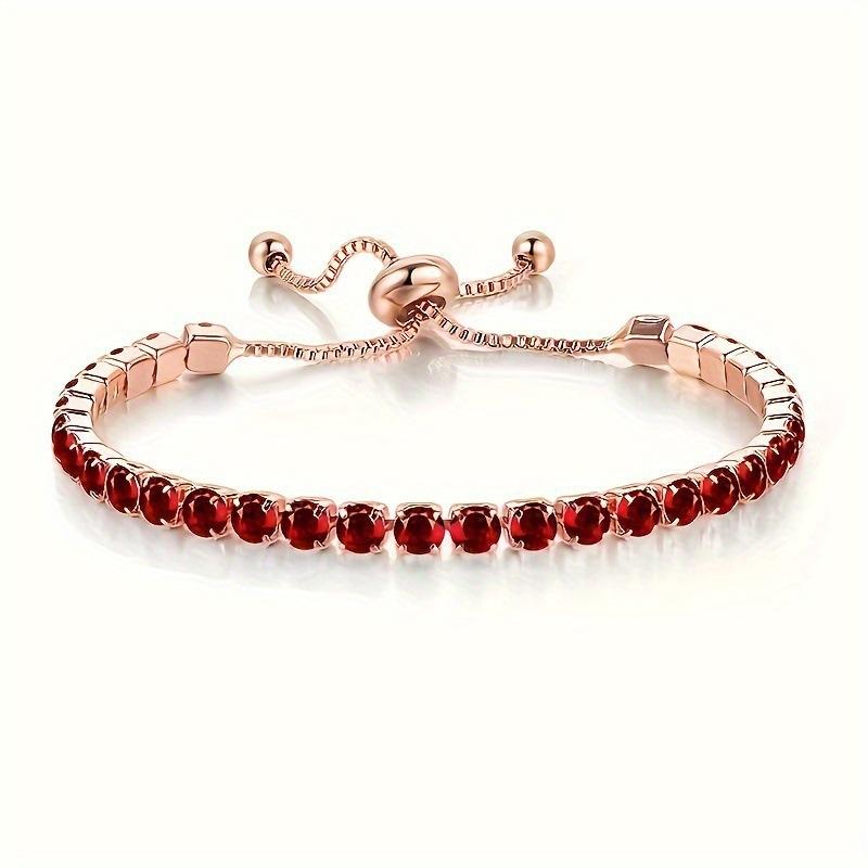 Hot 3mm Zircon Full Bracelet Light Luxury Fashion Style Internet Celebrity Niche Design Hand Accessories Women