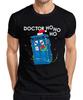 Doctor Ho Ho Ho Tardis Weihnachtsfeier Spaß Weihnachtsmann Dekor Herren T-Shirt