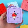 Soft Holes Coin Purse Mini Silicone Card Holder Zipper Storage Bag Women Girls Cute DIY Wallet
