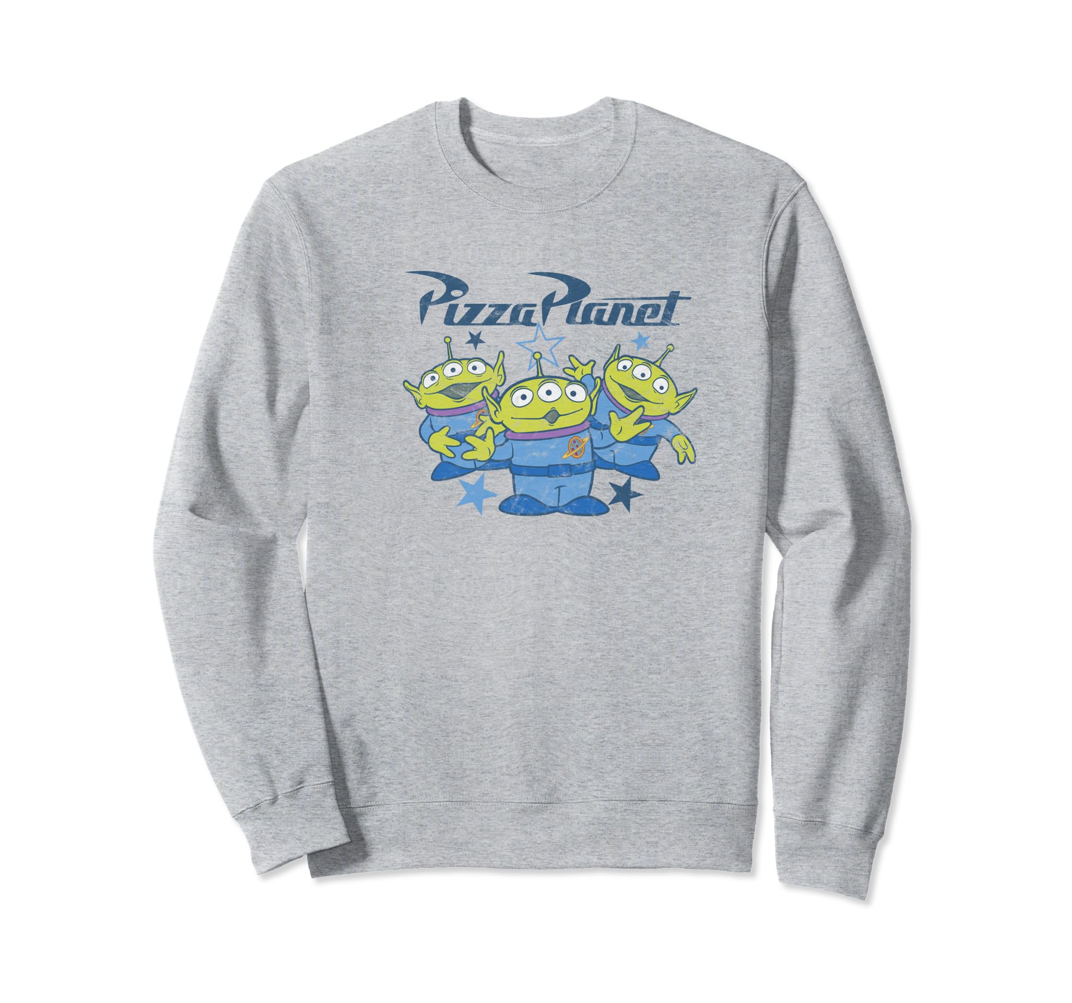 

Disney Pixar Toy Story Pizza Planet Alien & Star Vintage Sweatshirt