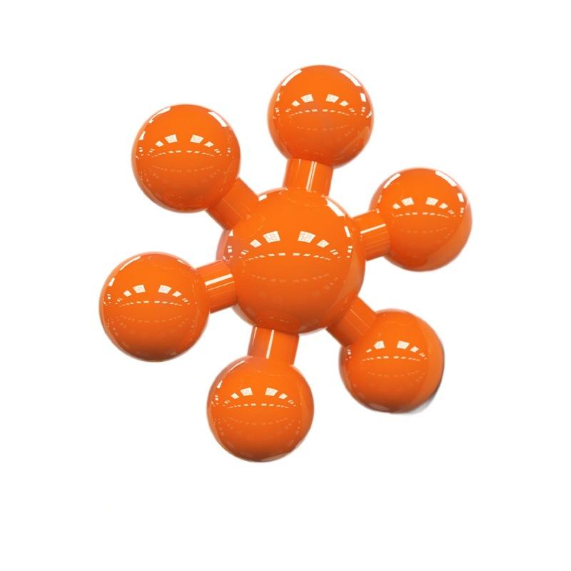 English Version Of Snowflake Slices Boys And Girls Splicing 3D Three-Dimensional Plum Blossom Building Block Children'S Educational Early