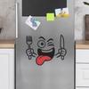 Personalized and Funny Stick Figure Expression Kitchen and Dining Room Background Decoration and Beautification Wall Stickers