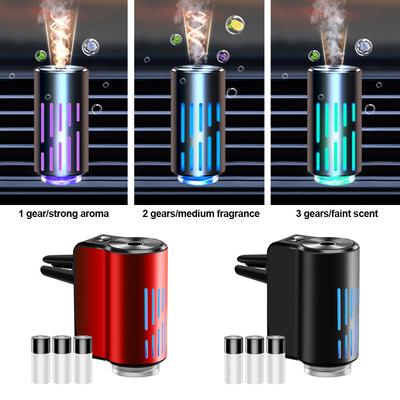 10ML Slimme Auto Lucht Aromatherapie Diffuser Geur Auto Luchtverfrissers Met Drie Verstelbare Luchtbevochtigers Essentiële Olie Diffuser