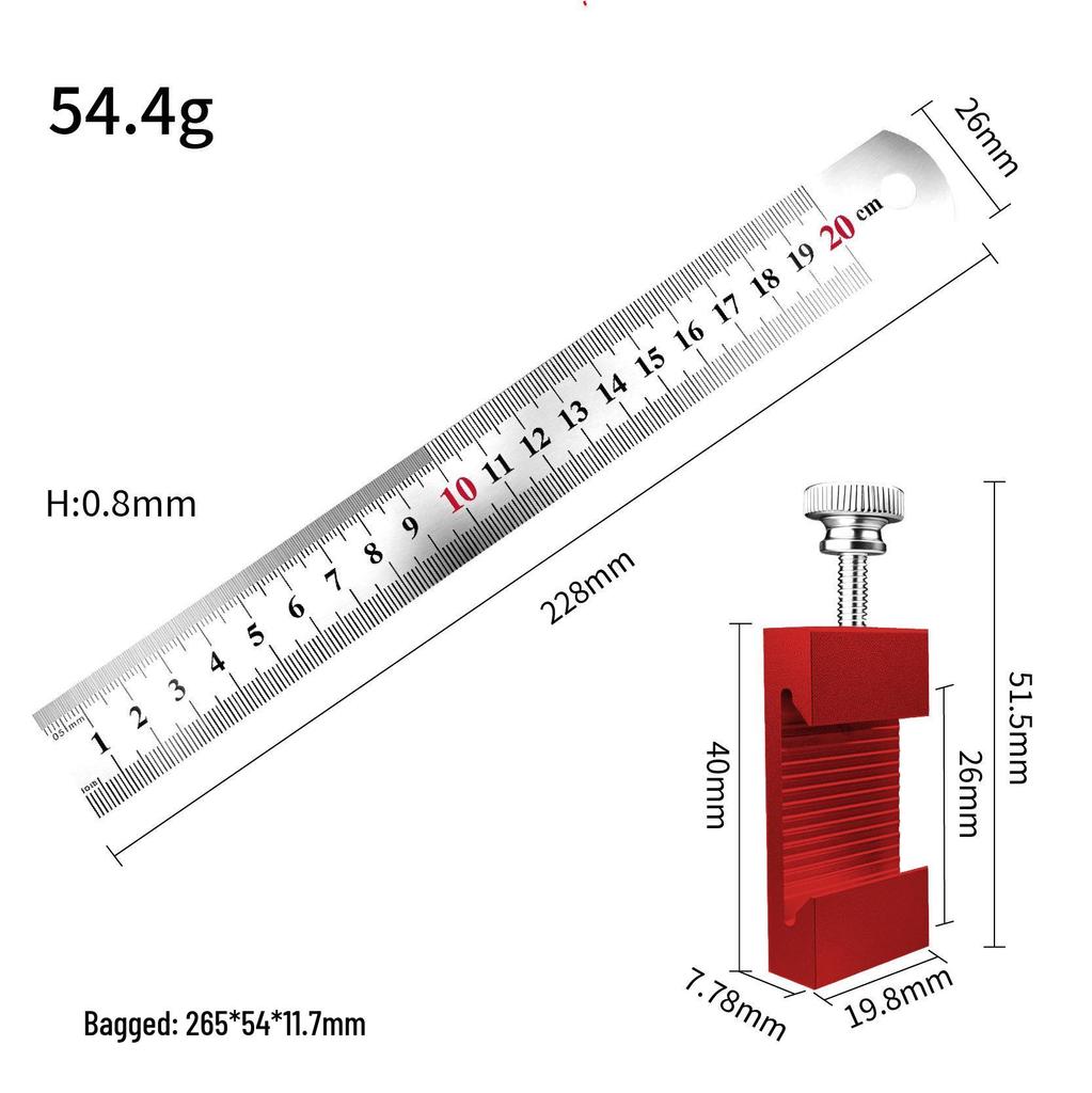 Industrial High-Precision Vernier Caliper Measuring Tool, Small Household 150-300mm