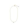 Collier - LUXENTER - Talori - Perles blanches - Finition or jaune 18 carats - Longueur 38,5+5 cm