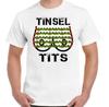 TINSEL TITS-BOOBS T-SHIRT Secret Santa Gift Breasts Offensive Xmas Tee Top Sexy Unisex T-Shirt