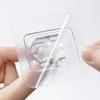 Self Adhesive Curtain Rod Holder Nail-Free Adjustable Clamp Hooks Kitchen Bathroom No Drilling Wall Hanging Rack Hook Bracket