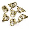 10pcs Charms Handcuffs Freedom 30x10mm 42x15mm Making Pendant fit,Vintage Bronze Tibetan Silver color,DIY Jewelry Supplies