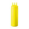 Bottle, Ketchup Pressure Dispenser, Triple Nozzle, Reusable Salad Dressing Seasoning