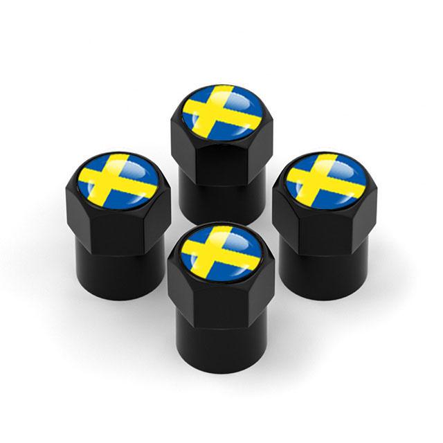 4Pcs Tyre Valve Cover Metal Car Tire Wheel Stem Air Valve Cap for Volvo XC40 XC60 XC90 C30 C70 S60 V50 V60 V70 Auto Accessoories