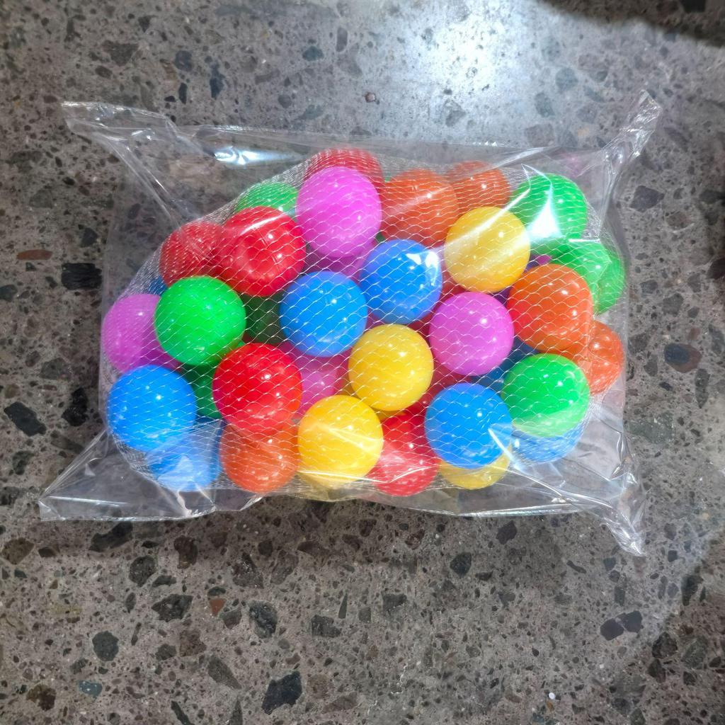 Packaged Ocean Ball Set: Colorful Indoor Plastic Play Balls for Children