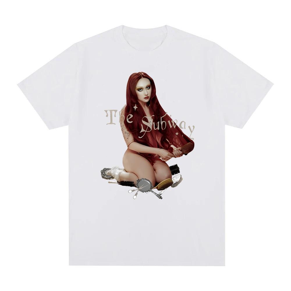 Chappell Roan-The Subway T Shirt High Quality Short SleeveTees Top Summer 100%Cotton Tshirt Sudaderas Soft Comfortable Tees