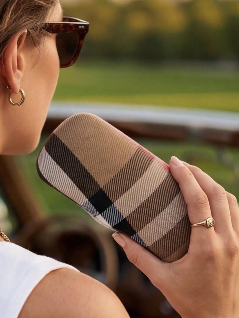 Burberry Pouzdro na brýle s kostkovaným vzorem