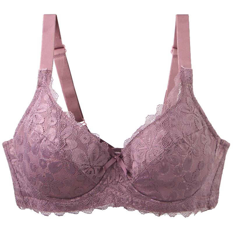 Sexy Western-style Push Up Lace Bra for Plus-size Women Shaping Lingerie