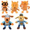 Anime Dog Man Plush Toy Dogman Petey the Cat Stuffed Animal Doll Puppy Chief Plushie Figure Soft Gift for Fan Birthday Christmas