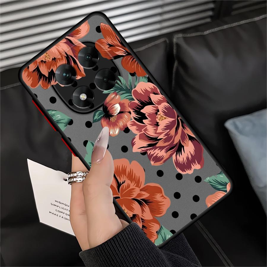 

Funda Back Phone Cover Case for Xiaomi Redmi Note 14 10 14C 13C 9S 13 Pro Plus 11 12 A4 Beautiful Flowers Redmi Note 13 5G