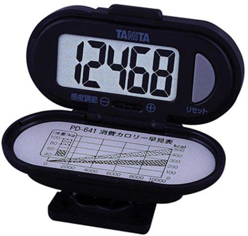 

TANITA Pedometer Black PD-641-BK