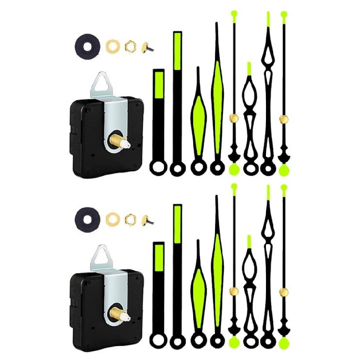 1/2Pcs High Torques Long Shafts Clock Movement Mechanism DIY Clock Repair Parts Replacement Clock Movement Parts Gift