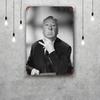 Alfred Hitchcock Decor Vintage Metal Signs Tin Signs Captain Poster Decor for Bar Pub Club Man Cave Wall Decoration