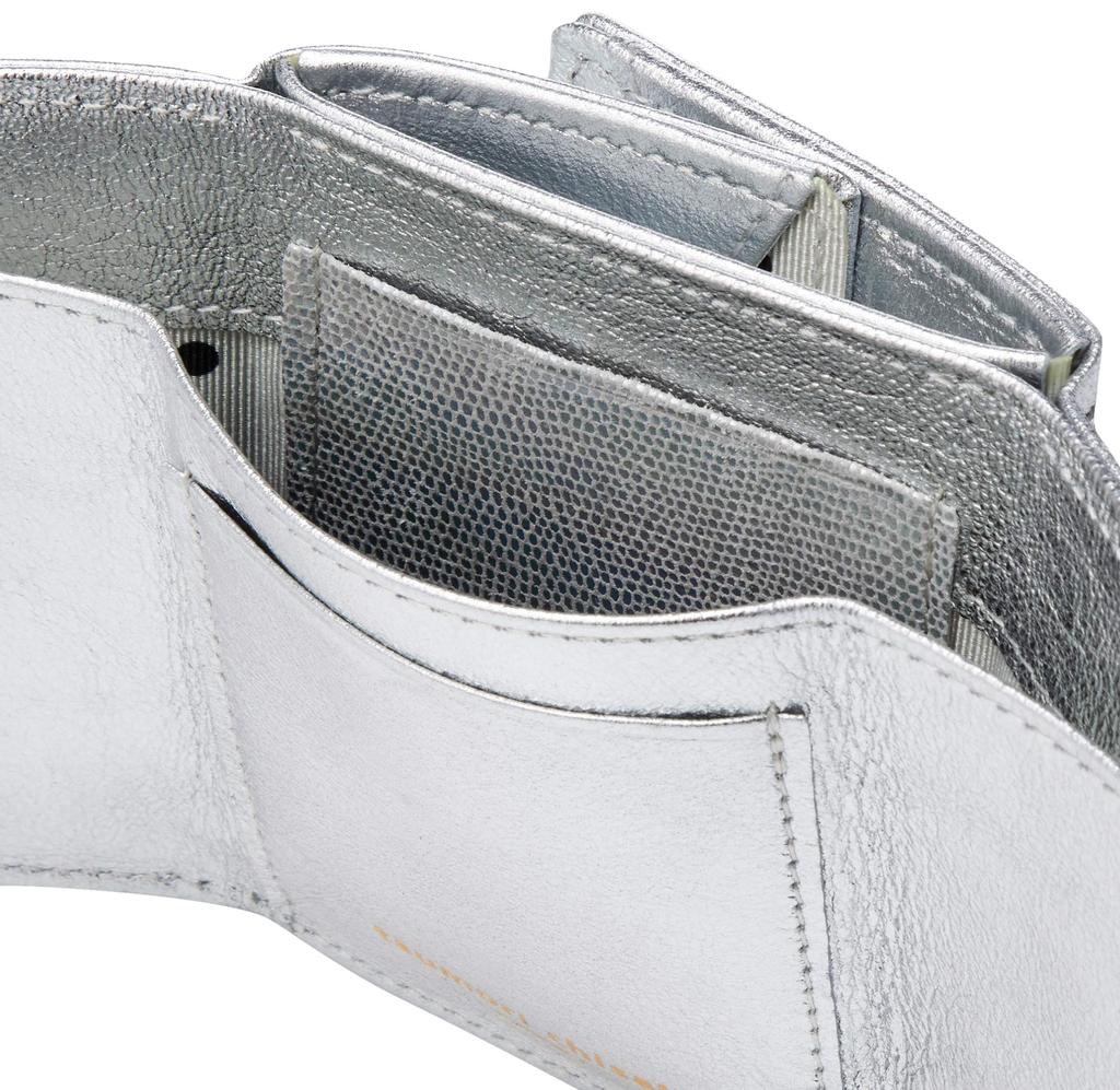 Mini-Geldbörse New Silver [Tsumori Chisato] Multi-Dot Damen