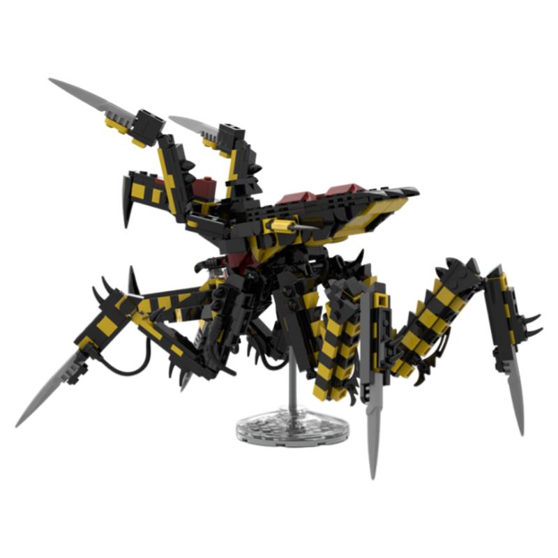MOC Mecha Building Blocks Star ship 304 Troopers Warrior Series Model C10355 Small Particle Creative Assembly Collectible Gift