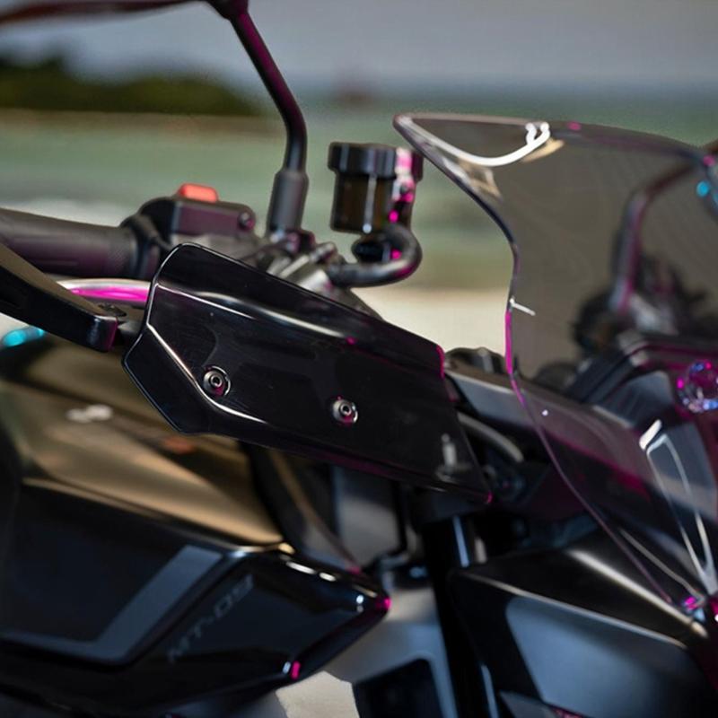 ABS Wind Deflector Handguard Easy Installation Windshield Handguard Weather resistant Handguard Simple Install for MT09