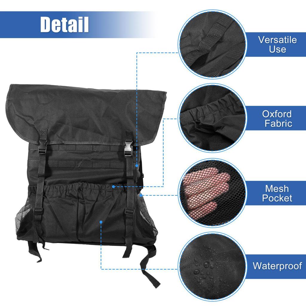 Desert Off-Road Wrangler Tire-Mounted Tool/Storage Bag