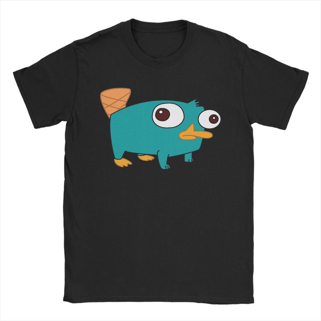 Agente Perry the Platypus Cute Meme T Shirt Men 100 Cotton Funny TShirt Crew Neck Tee Shirt Short Sleeve Tops Original