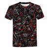 Summer Mechanic Tools Graphic 3D Printed Men's T-shirts Street Harajuku Oversized T-Shirt Fashion Casual Tops