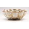 Mino Ware Gohonte Small 11cm Set of Made In Product "Kato Kenji" Chrysanthemum-shaped Three-legged Bowl/Plate, Approx. Diameter, 5, Japan, Code