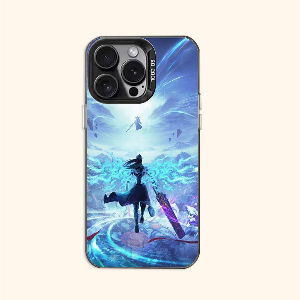 

Аниме Чехол Dou Po для iPhone 11 12 13 14 15 16 17 Pro Max XS X XR iPhone16plus