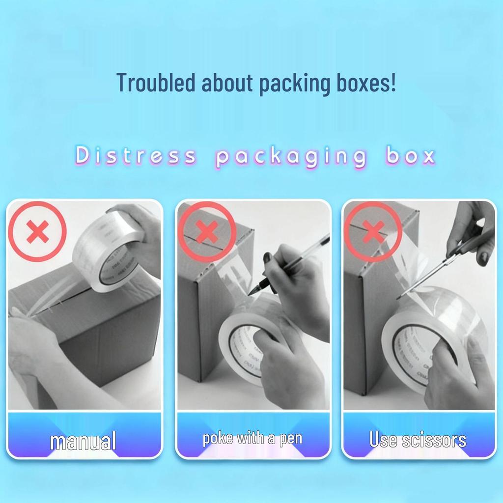 Handheld Cross-Border Tape Dispenser & Sealer for Express Packaging